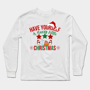 Have yourself a Harry little Christmas Merry Christmas Long Sleeve T-Shirt